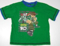 Zelené tričko s Benem zn. Bhs