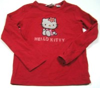 Červené triko s Kitty zn. H&M