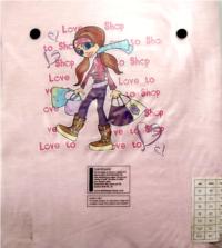 Outlet - Světlerůžová noční košilka s holčičkou zn. Cherokee