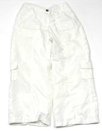Bílé šusťákové kalhoty zn.Girls2girls