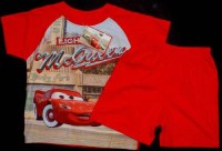 Outlet - červené pyžámko s Cars zn. Disney