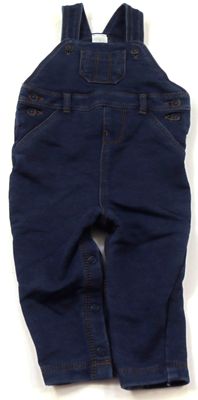 Modré elastické laclové kalhoty riflového vzhledu zn. Jasper Conran
