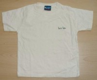 Smetanové tričko s nápisem zn. ENRG