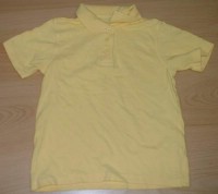 Žluté tričko s límečkem zn.George
