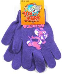 Outlet - Fialové prstové rukavičky s Jerrym