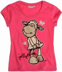 Nové - Růžové tričko s ovečkou zn. Nici