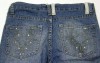 Modré riflové kalhoty vel. 11-12 let