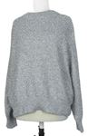 Dámský stříbrný svetr H&M