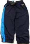 Outlet - Tmavomodré šusťákové kalhoty s nápisem zn. Pro Evolution