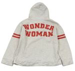 Světlebéžová mikina Wonder Woman s kapucí zn. Mango