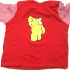 Červeno-pruhované triko s medvídky zn. George
