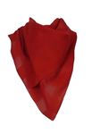 Dámský červený kostkovaný šátek 