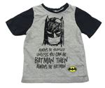 Šedo-černé tričko s Batmanem George