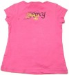 Růžové tričko s nápisem zn. Roxy