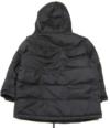 Černá šusťáková zimní bundička s kapucí zn. Marks&Spencer