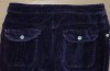 Fialové sametové kalhoty zn.George vel. 9-10 let