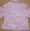 Růžový manžestrový jarní kabátek zn. St. Bernard