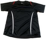 Černo-červené funkční tričko zn. Nike 
