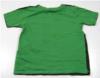 Khaki-zelené tričko se žralokem zn. Marks&Spencer
