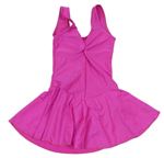 Neonově růžové cvičební body se sukní