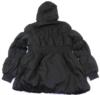 Černá šusťáková zimní prošívaná bunda s kapucí zn. George 