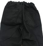 Černé koženkové skinny kalhoty zn. Denim Co. 