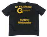 Černý sportovní dres - TSV Wolkersdorf zn. Adidas