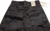 Outlet - Černé šusťákové kalhoty zn. Richard Chang vel. 146