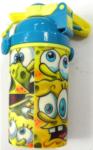 Outlet - Žluto-modrá plastová láhev na pití Spongebob