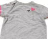 Šedo-růžové triko s puntíky a Minnie zn. Marks&Spencer
