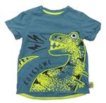 Zelené tričko s dinosaurem Nutmeg