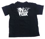 Černé tričko s logem zn. No Fear