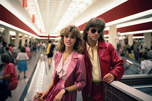 Móda a oblečení 80. léta
