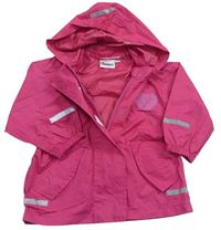 Růžová šusťáková bunda s kapucí zn. Impidimpi
