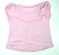 Růžové tričko zn. Mothercare