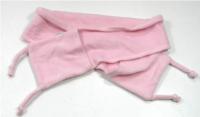 Růžová fleecová šála 