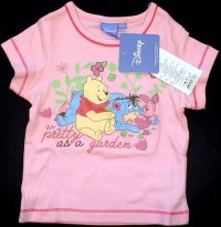 Outlet - Růžové tričko s Půem zn. Disney