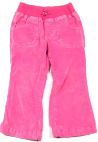 Růžové manžestrové kalhoty zn.Marks&Spencer