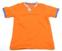 Oranžové tričko zn. George 