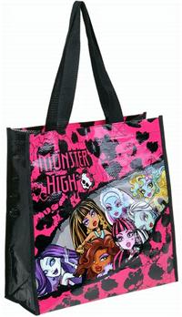 Nové - Růžovo-černá taška s Monster Hifh
