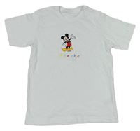 Bílé tričko s Mickeym zn. Nutmeg