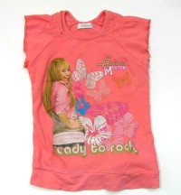 Růžové tričko Hannah Montana zn. Disney