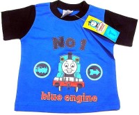 Outlet - Modro-tmavomodré tričko s Thomasem