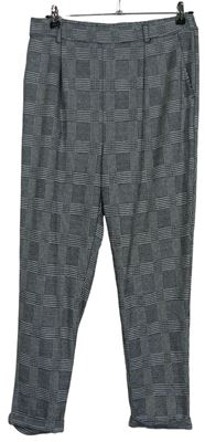 Dámské černo-bílé koskované teplákové kalhoty zn. F&F