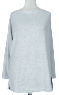 Dámský šedý lehký volný svetr zn. F&F