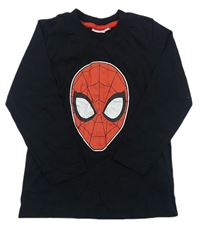 Černé triko se Spider-manem zn. Rebel