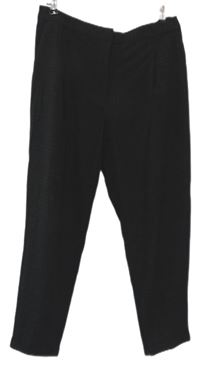 Dámské černé kostkované kalhoty zn. H&M
