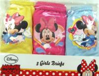 Nové - 3pack kalhotky s Minnie zn. Disney