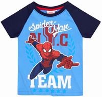 Nové - Modro-tmavomodré tričko se Spider-manem zn. Marvel