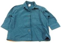 Modrá kostkovaná košile zn. Adams 